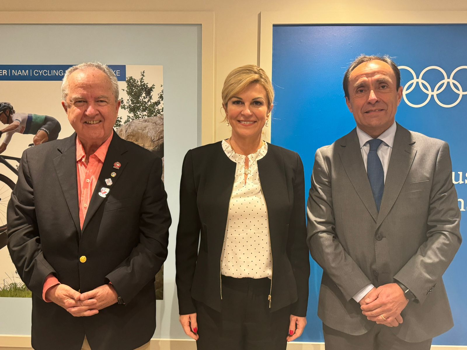 Misión Santiago Olímpico: autoridades nacionales sostuvieron importante reunión con presidenta de la Comisión de Futuros Anfitriones