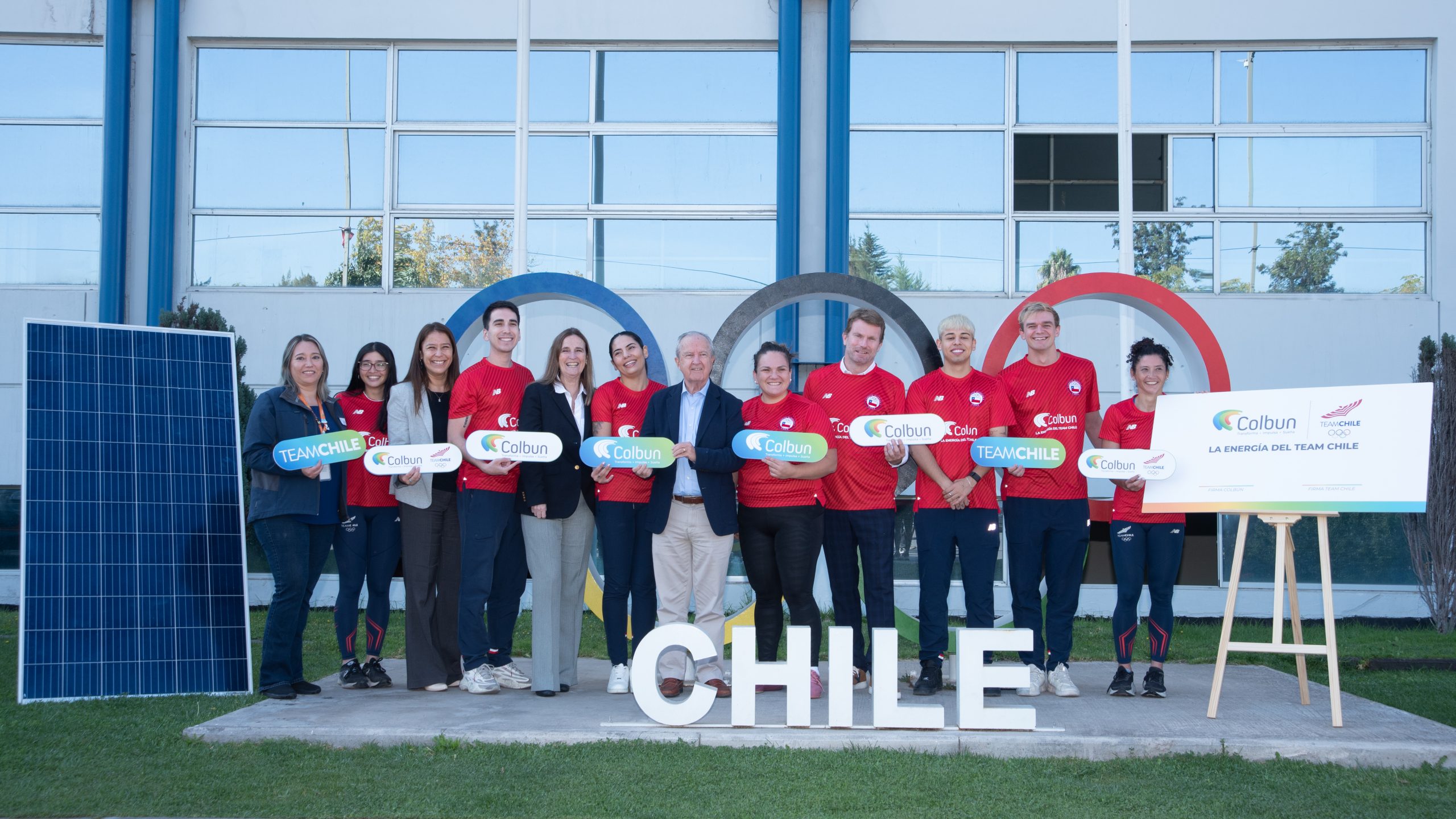 Colbún es el nuevo auspiciador del Team Chile