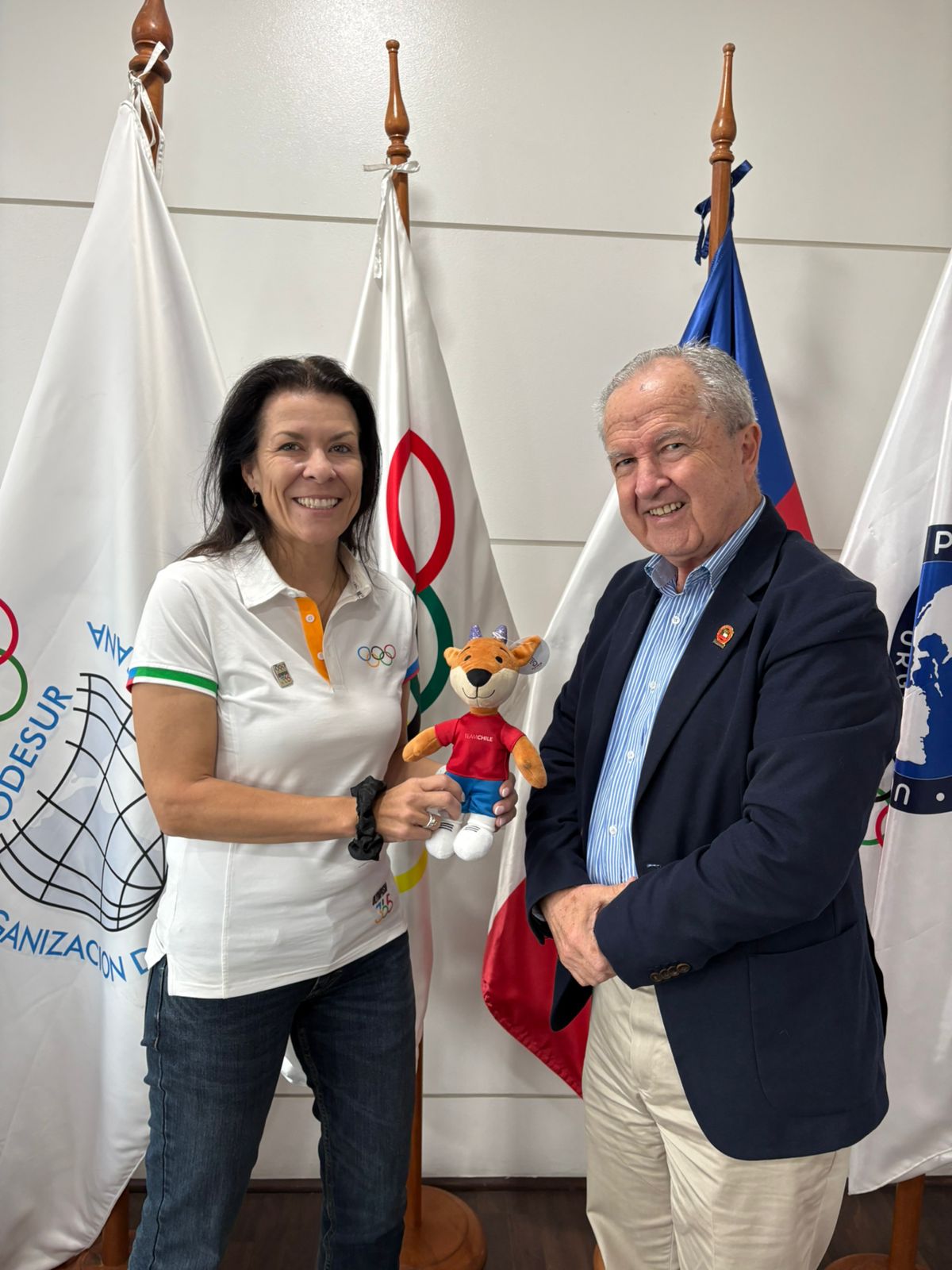 Líder Mundial de Olimpismo365 visitó Chile