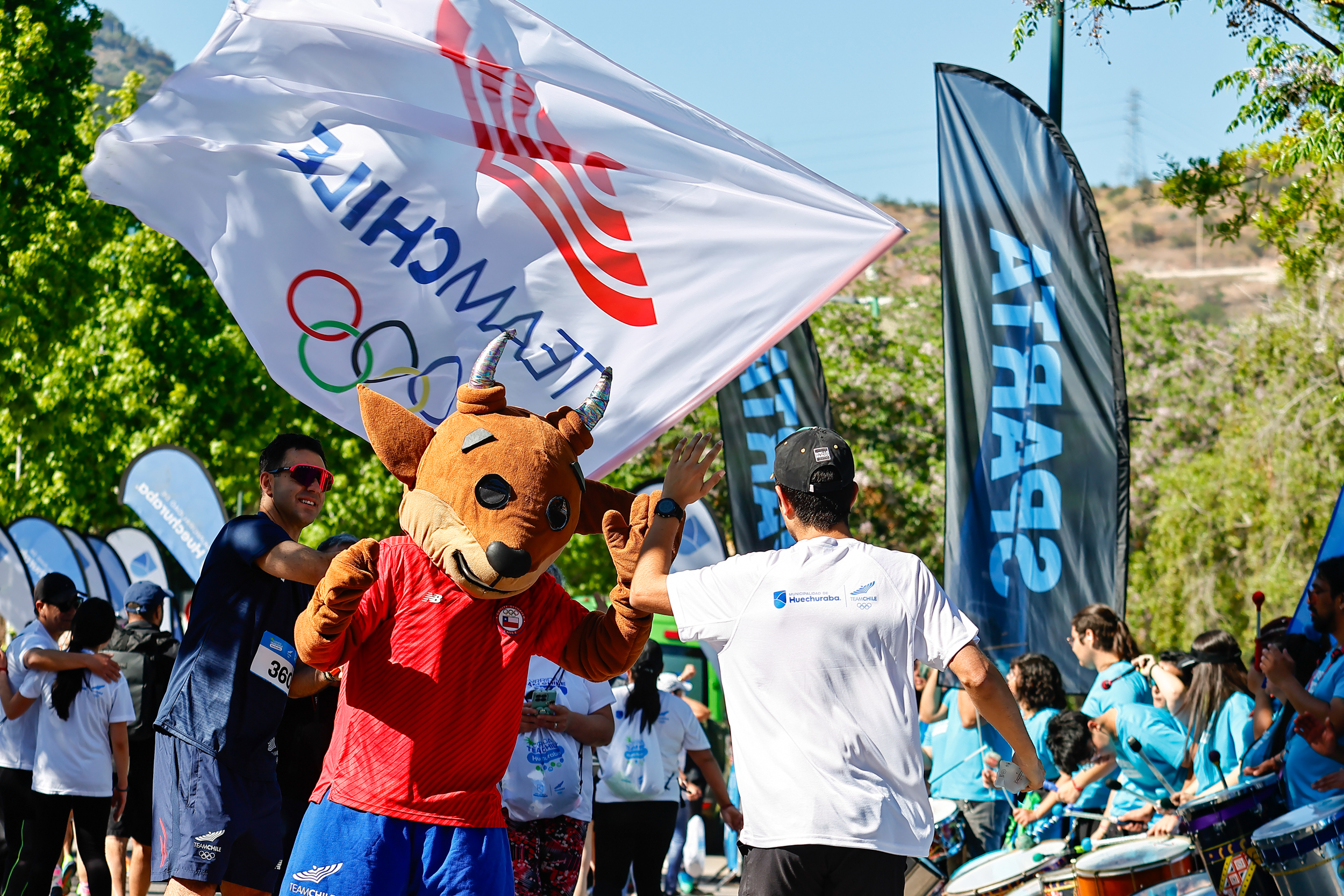 Exitosa Corrida Team Chile-Huechuraba
